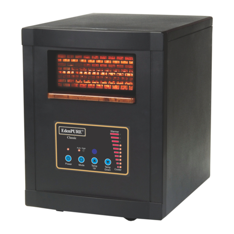 EdenPURE A5893 User manual