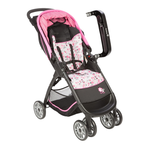 Dorel Juvenile Disney Amble Quad quick start guide