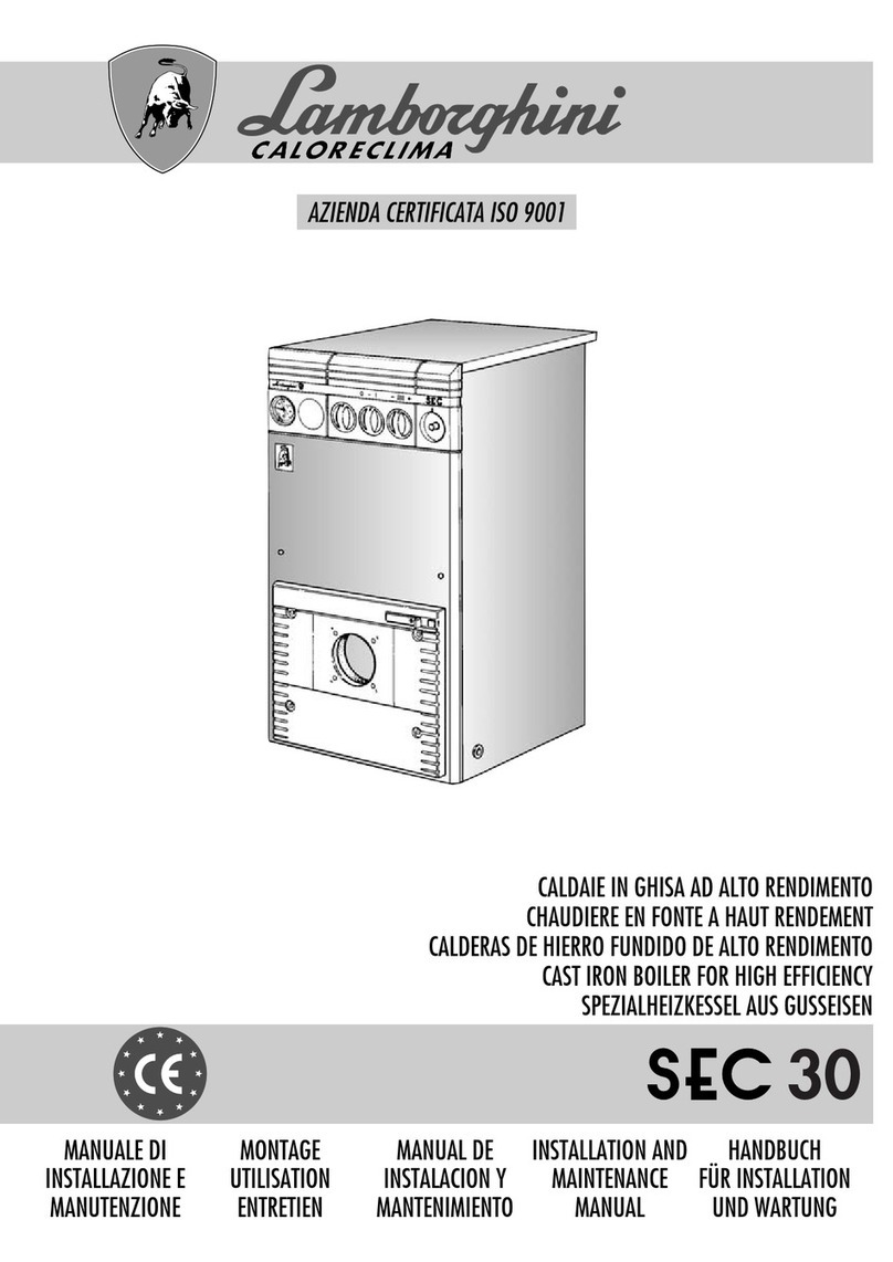 Lamborghini Caloreclima SEC 30 Manual