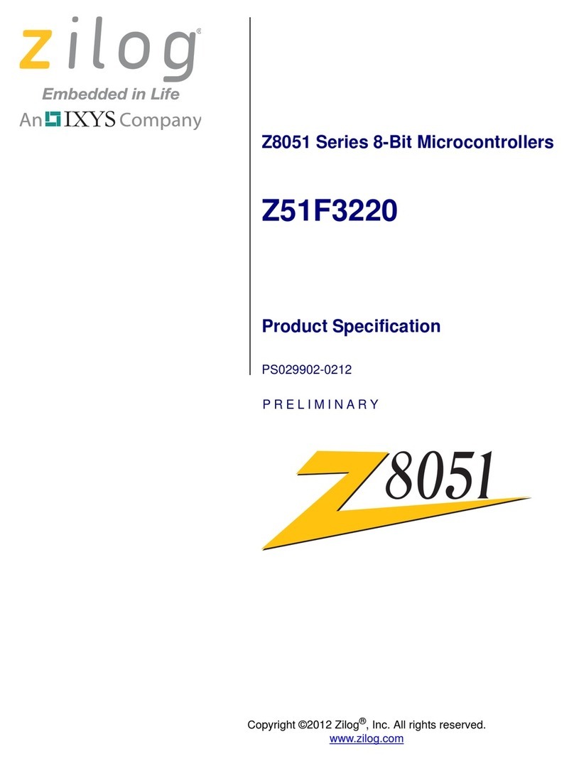 IXYS zilog Z8051 Series User manual