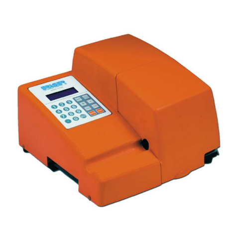 Eraser WC601B operating manual