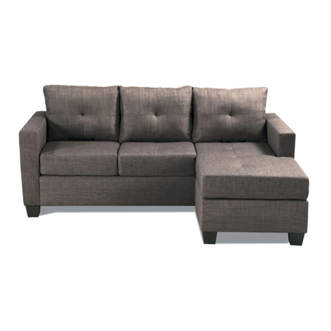 Homelegance 9789 BRG/BU/DG/TL-3LC Assembly instruction