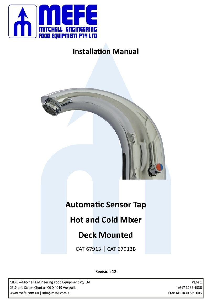 MEFE CAT 67913 installation manual