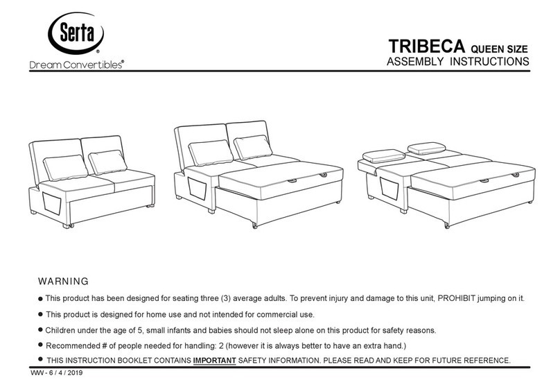 Serta TRIBECA User manual