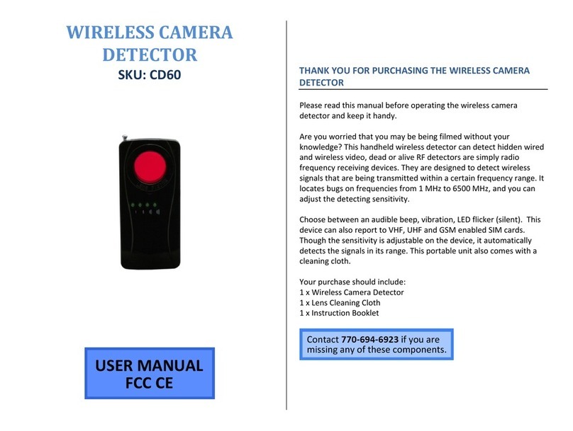 Mini Gadgets CD60 User manual