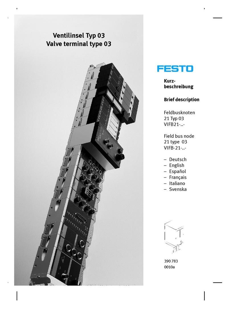 Festo VIFB-21 Series User manual