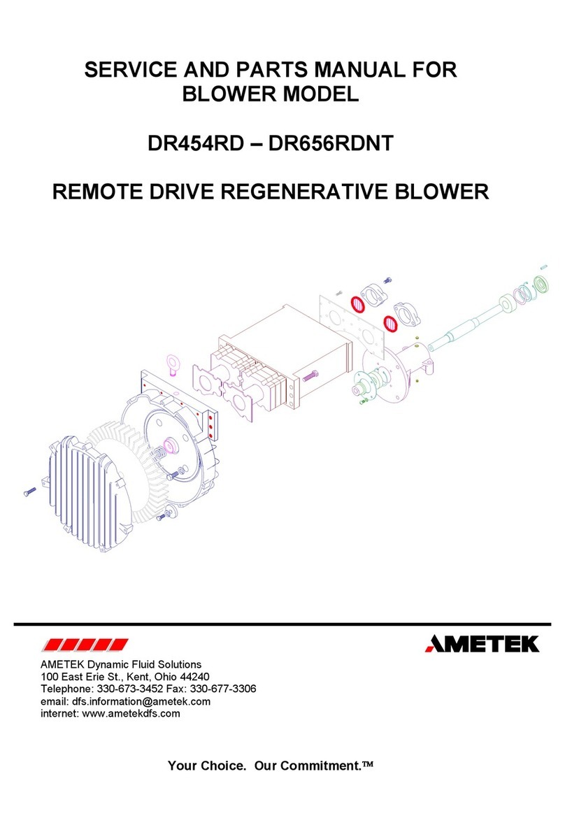 Ametek DR454RD Building instructions