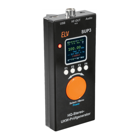 elv SUP3 manual
