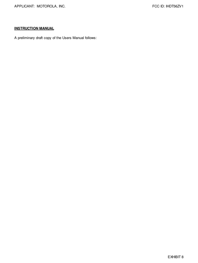 Motorola T56ZV1 User manual
