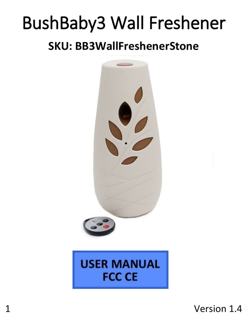 Mini Gadgets BB3WallFreshenerStone user manual