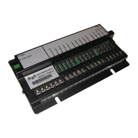 D&R ELECTRONICS PDU14-K Installation & operation manual