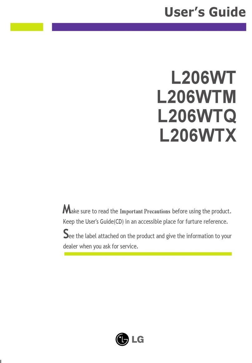 LG L206WT User manual