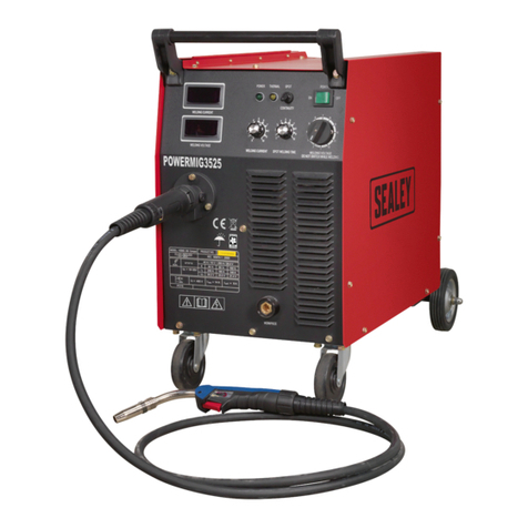Sealey POWERMIG3525 User manual