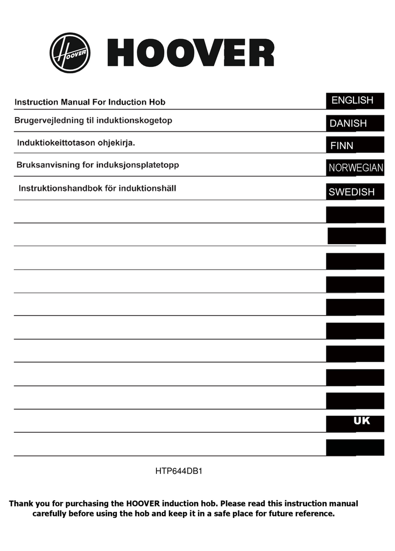 Hoover HTP644DB1 User manual