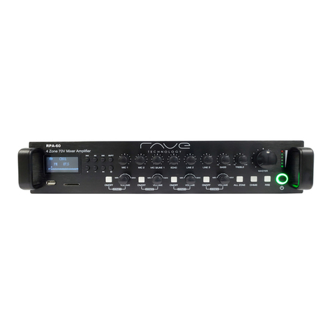 Rave RPA60 manual