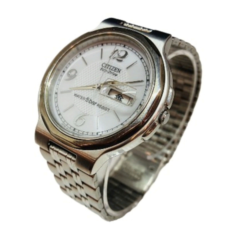 Citizen E761 Setting instructions