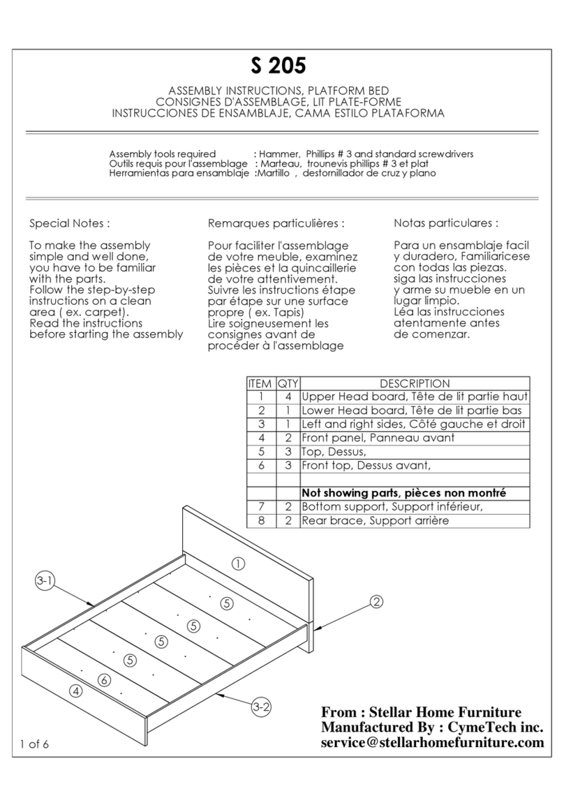 Stellar Home S 205 Assembly instructions