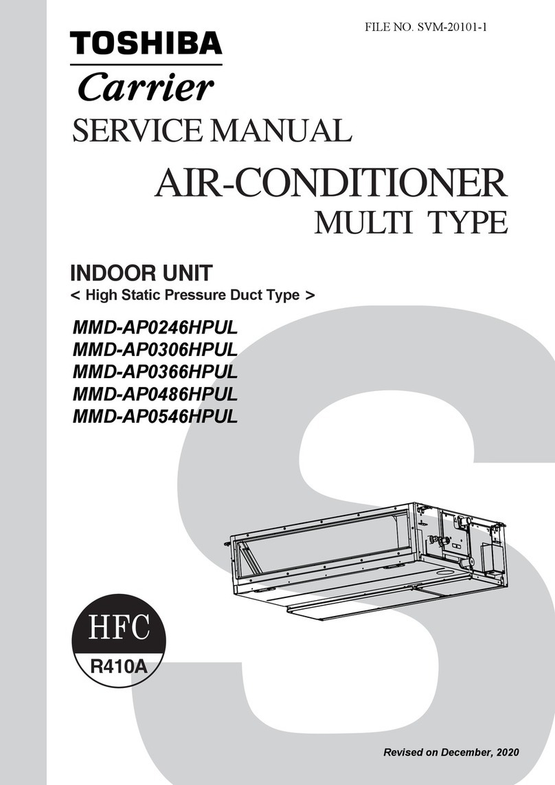 Toshiba Carrier MMD-AP0246HPUL User manual