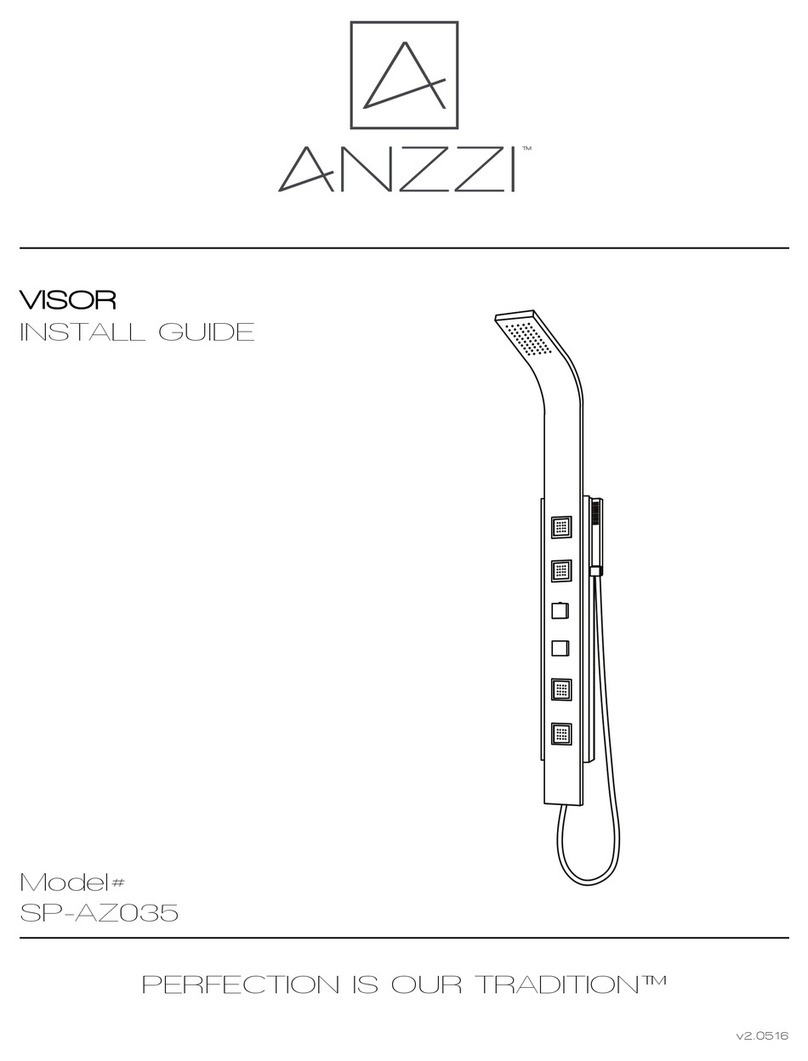 Anzzi Visor SP-AZ035 User manual