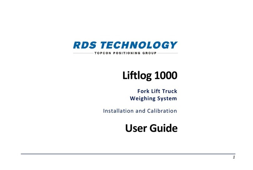 RDS Technology Liftlog 1000 user guide
