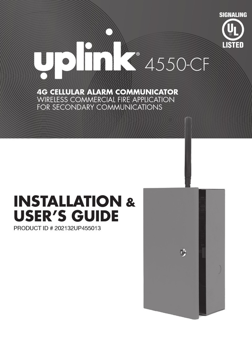 Uplink 4550-CF Installation & user guide
