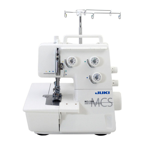JUKI MCS-1500N User manual