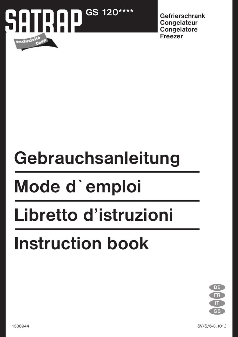 Satrap GS 120 Series Instruction book