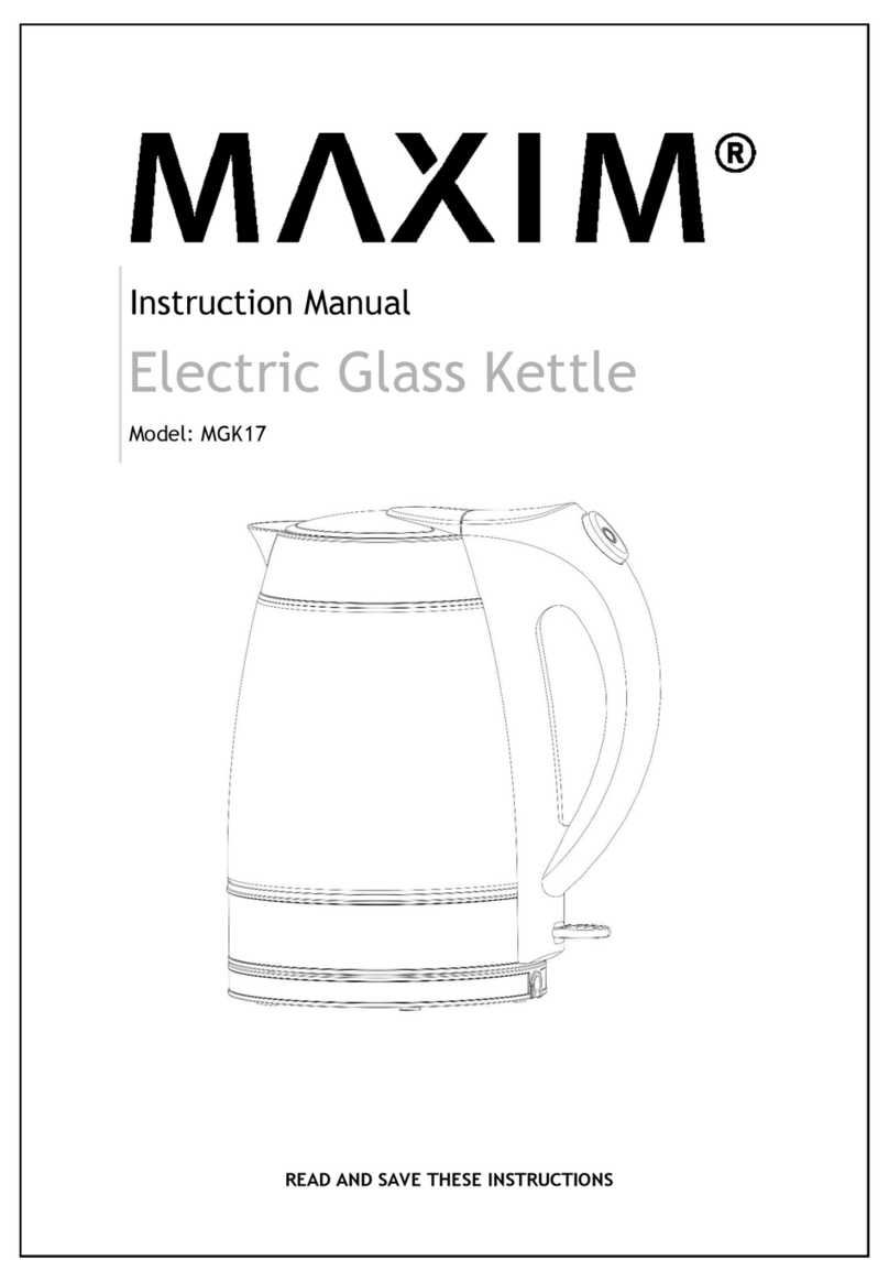 Maxim MGK17 instruction manual