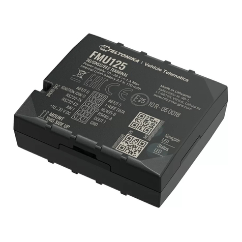 Teltonika FMU125 Quick manual