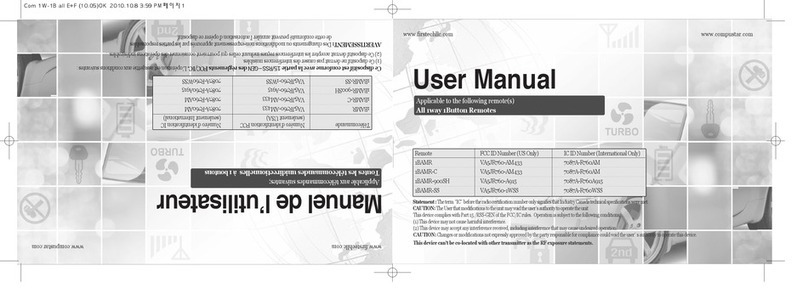 Firstech 1BAMR User manual