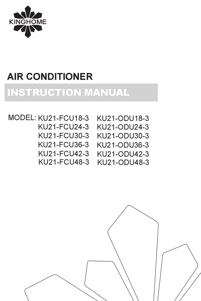Kinghome KU21-FCU18-3 User manual