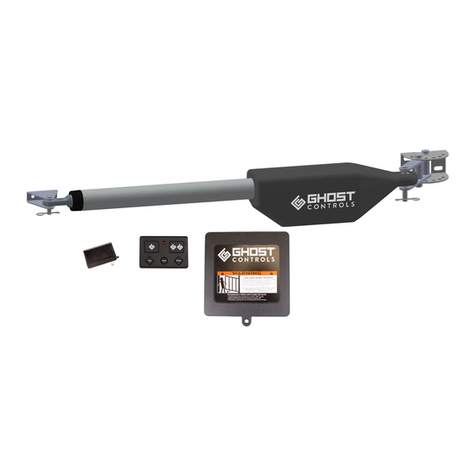 Ghost Controls Ghost Pro LSM1 Installation and owner's manual