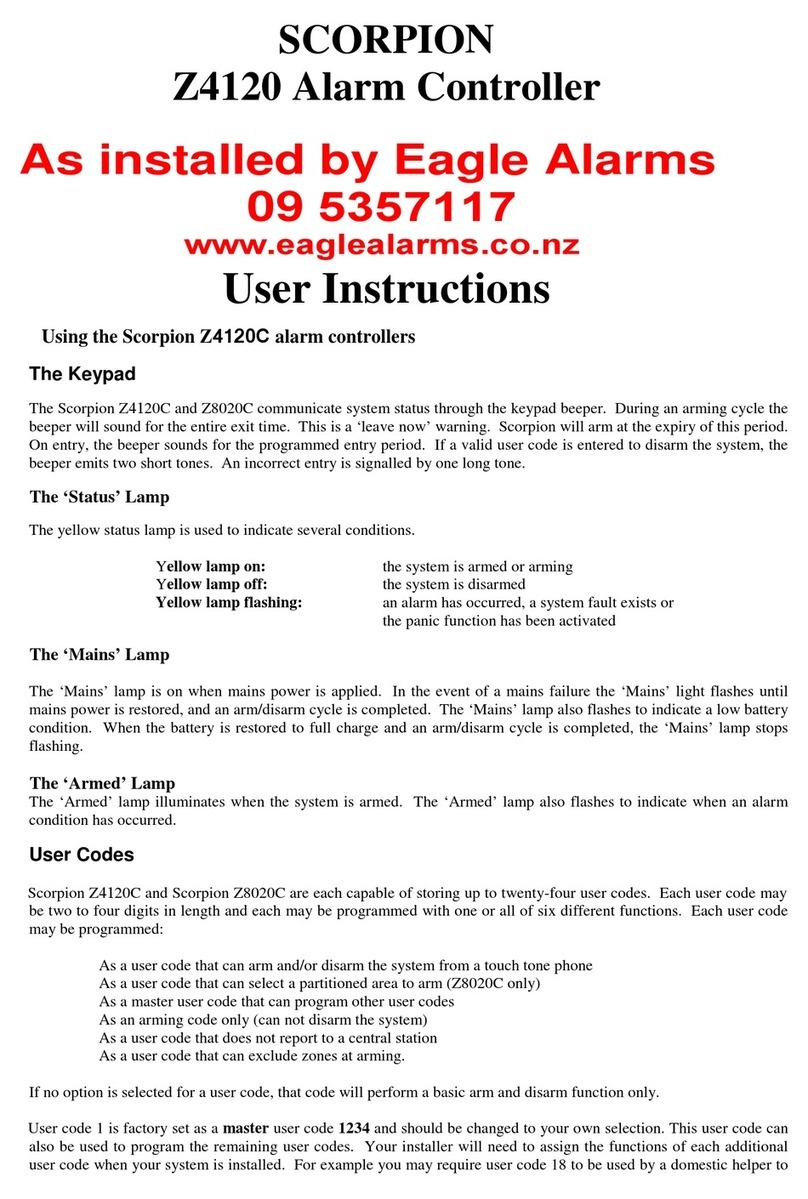Micron SCORPION Z4120 User instructions
