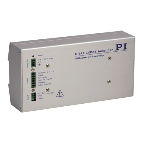 PI E-617 User manual