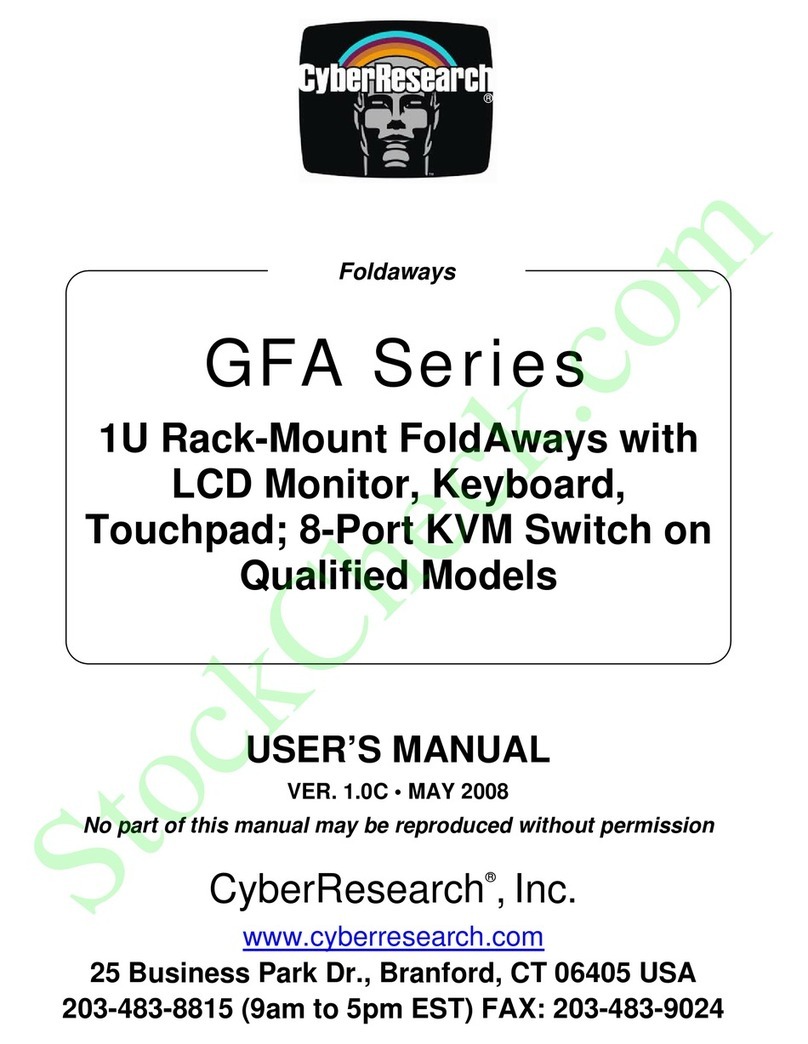 CyberResearch GFA Series user manual