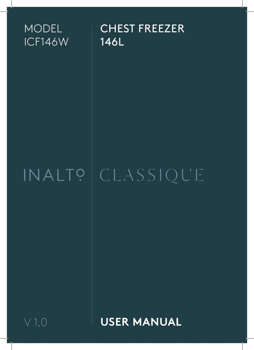 Inalto Classique ICF146W user manual