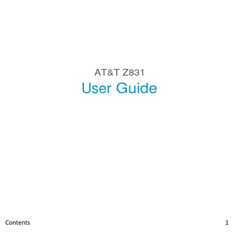 AT&T Z831 user guide
