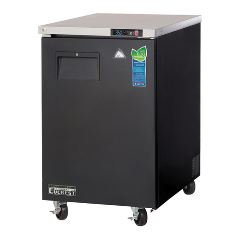 EVEREST REFRIGERATION EBB23 owner's manual