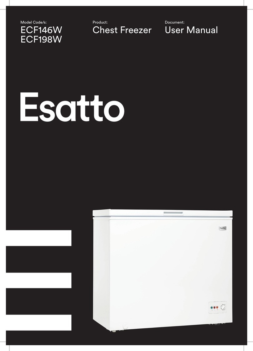 Esatto ECF146W user manual