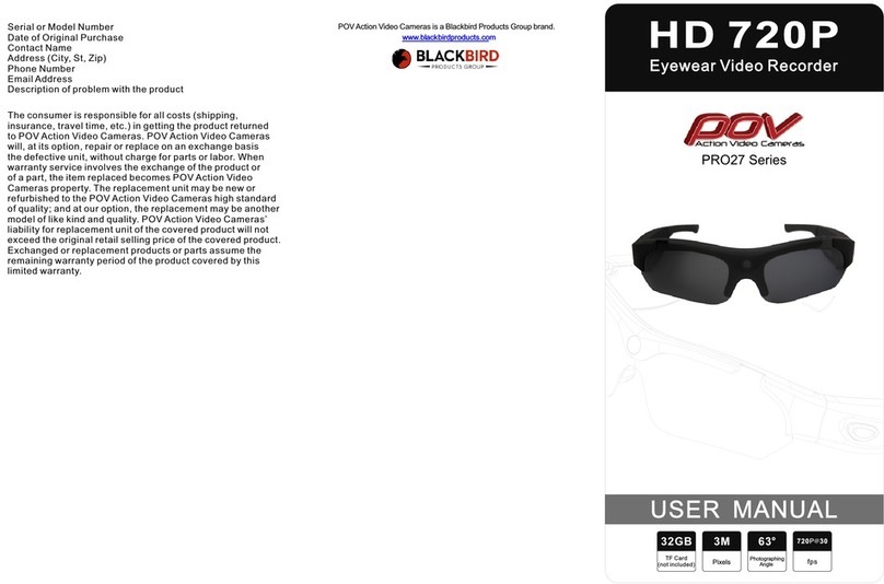 Blackbird POV PRO27 Series user manual
