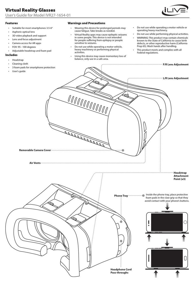 iLive IVR27-1654-01 User manual