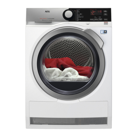 AEG T8DEE942 User manual