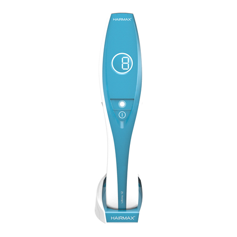 HairMax LaserComb Ultima 9 manual