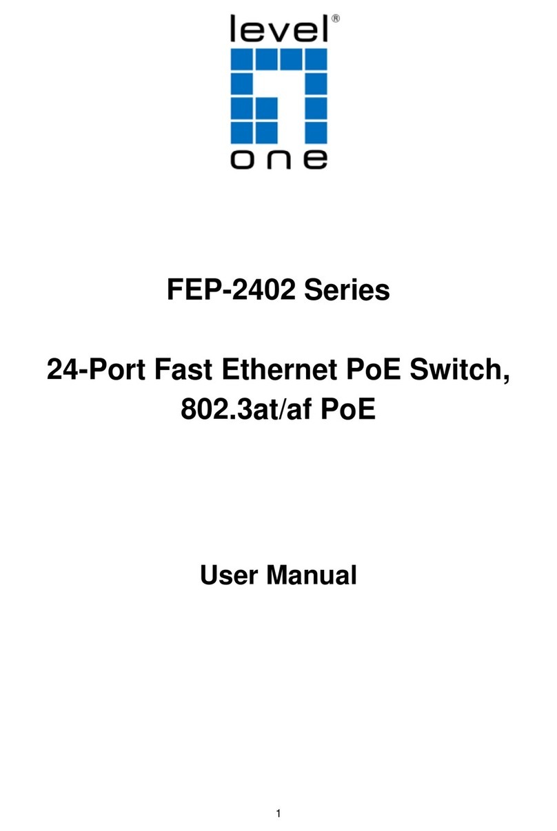 LevelOne FEP-2402 Series User manual LevelOne FEP-2402 Series User manual