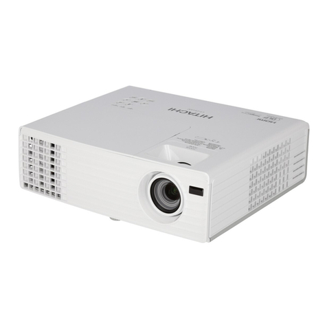 Hitachi CP-DH300 User manual