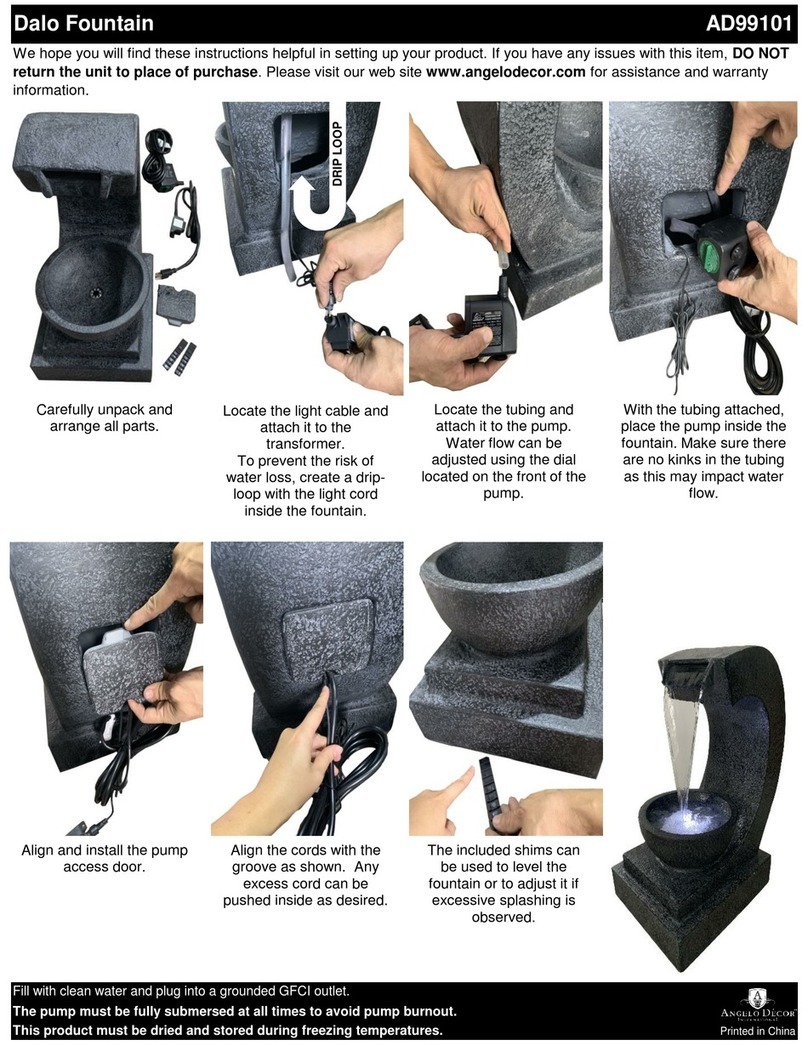 Angelo Decor Dalo AD99101 quick start guide