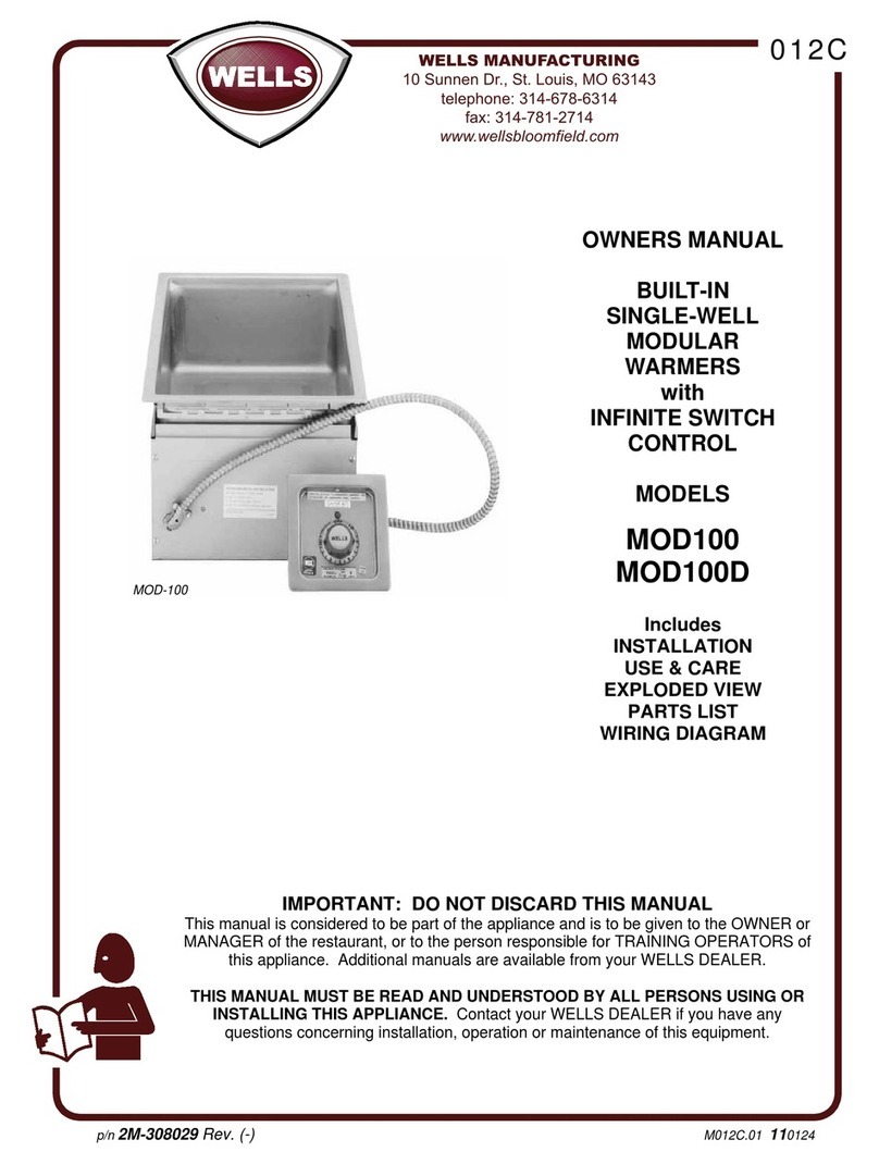 Wells MOD-100D owner's manual