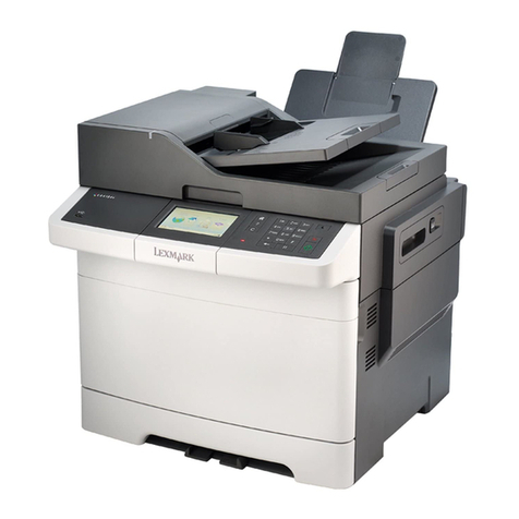 Lexmark CX417 Series User manual