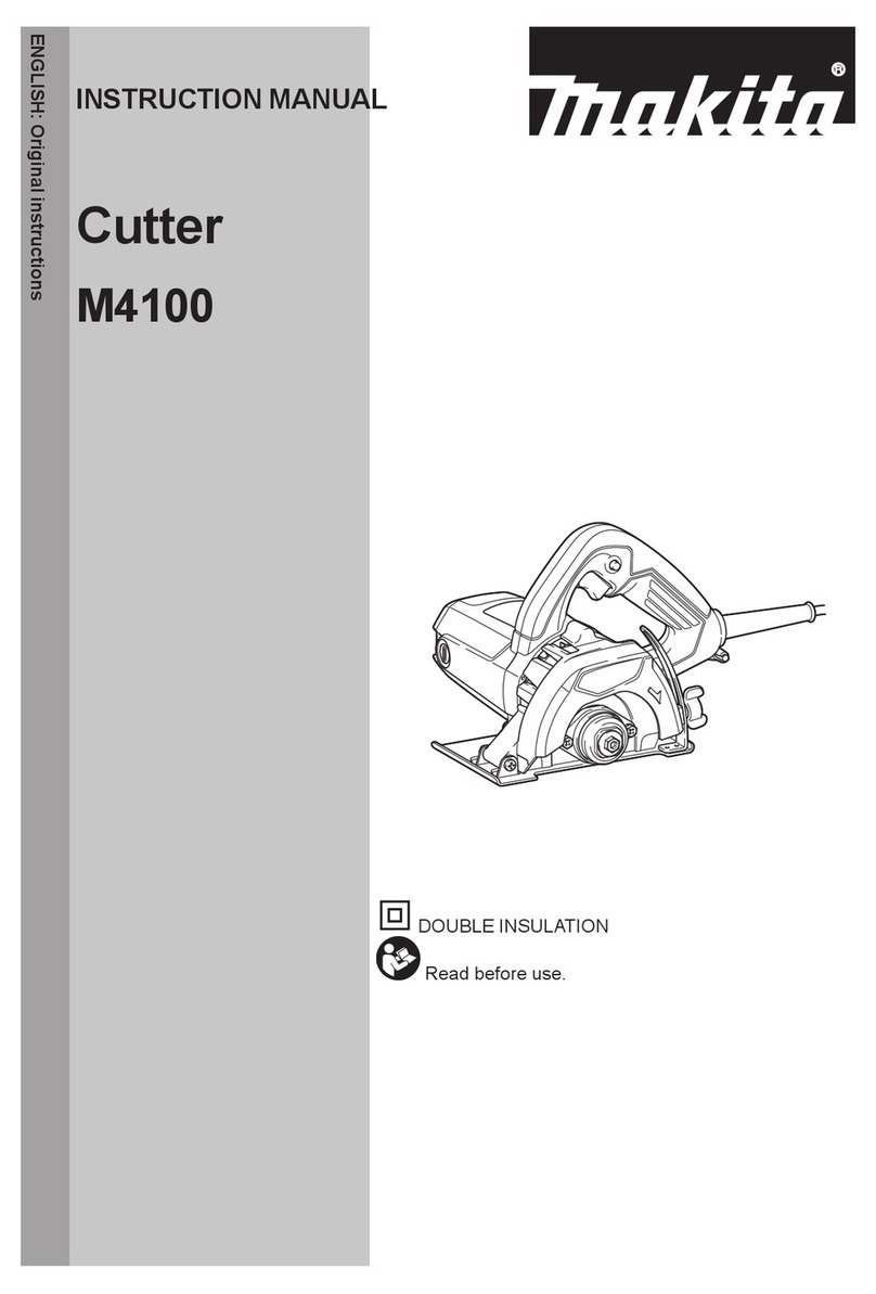 Makita M4100 User manual Makita M4100 User manual
