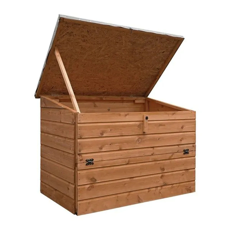 Mercia Garden Products 01PTSHPCHEST-V1 General instructions